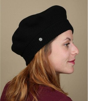 Berretto parisien nero Parisienne black