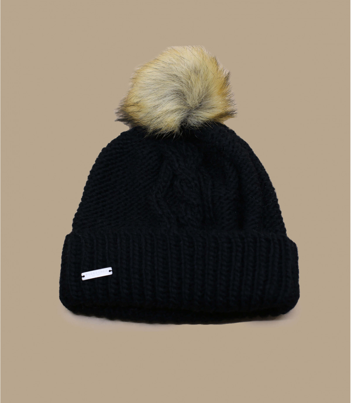 THE NORTH FACE Logo Box Pom Beanie Dark Oak, One Size at Amazon Men’s  Clothing store