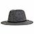 Wesley fedora heather grey donna