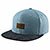 Snapback Pitchout blue wool & ink