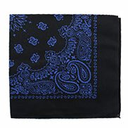 bandana blu scuro