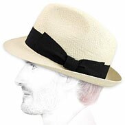 Raguse panama black ribbon