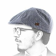 Cappello piatto marrone Bailey