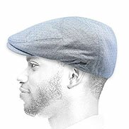 berretto di cotone grigio