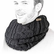 Sciarpa ad anello robian grigio