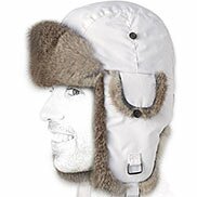 Kamikaze Real Fur bianco