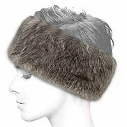 Fascia grigio pelliccia