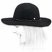 Cappello tesa larga nero Barts
