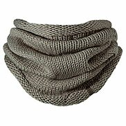 Sciarpa ad anello verde