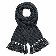 Sciarpa donna grigio scuro