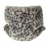 Sciarpa ad anello finta pelliccia Barts leopardo