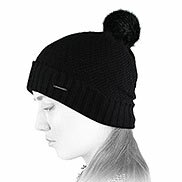 Nero pom Beanie