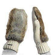 guanti pelliccia ecologica
