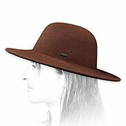 capeline di feltro marrone