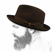 fedora coniglio marrone Borsalino