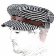 Cappellino de marin marrone