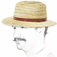 brixton straw fedora