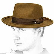 Brixton fedora verde oliva