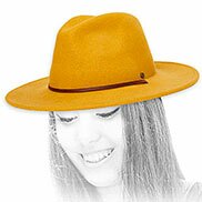fedora gialla di brixton