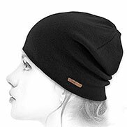 Berretto lungo fronces