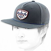 Snapback grigio Coal patch