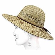 capeline di fiori di paglia