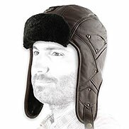 Colbacco mouton marrone