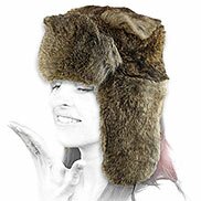 Colbacco pelliccia lapin