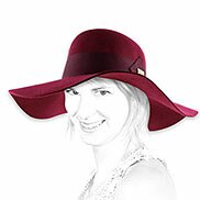 Capeline Penelope red