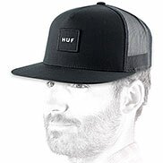 Cappellino rete Huf nero