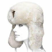 Colbacco pelliccia bianco