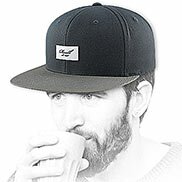 Snapback grigio scuro Reell