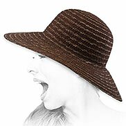 Brown Capeline Seeberger