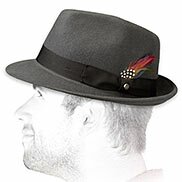 Cappello uomo Stetson grigio