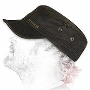 Cappellino Army marrone