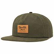 Cappellino verde snapback patch Brixton