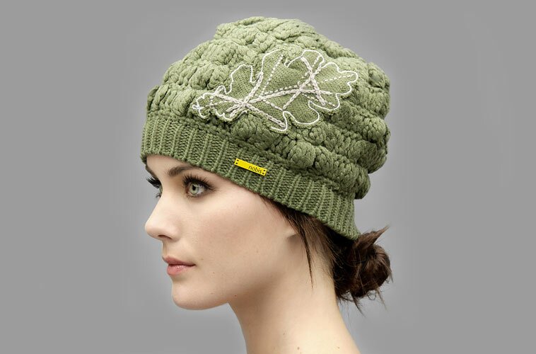 Milo olivine Berretto verde feuille