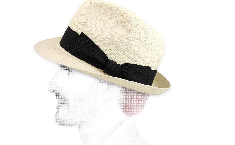 Raguse panama black ribbon