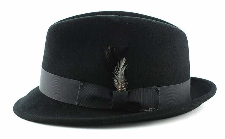 Cappello uomo feutre nero