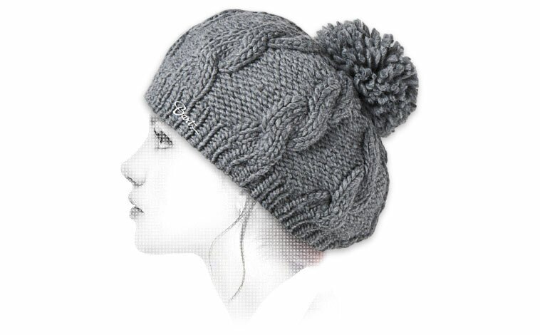 Berretto lana grigio