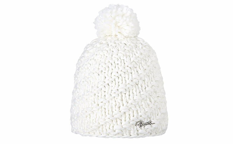 Berretto pompon bianco
