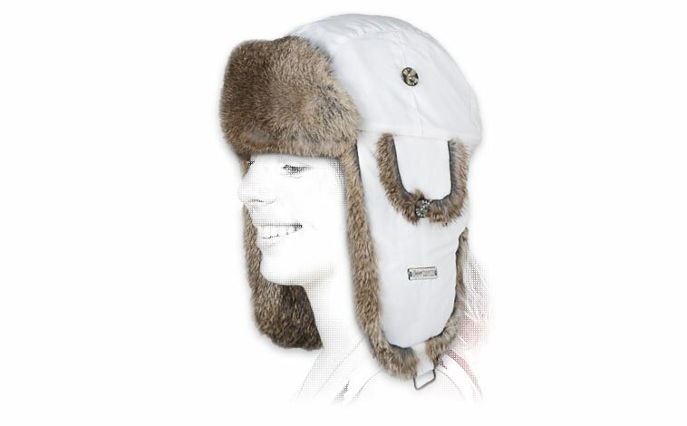 Kamikaze wm Real Fur bianco