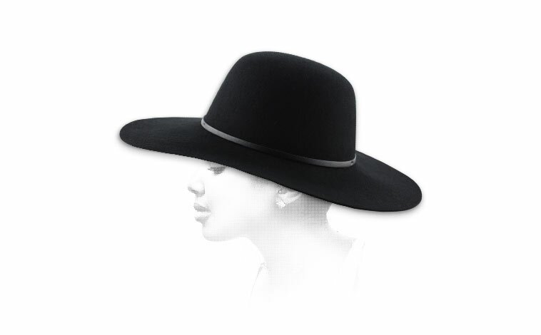 Cappello donna nero