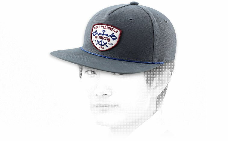 Snapback grigio Coal patch