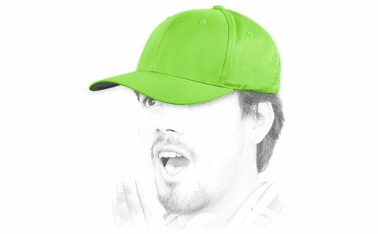 Flexfit cap lime