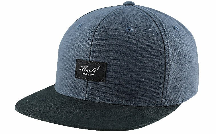 Snapback grigio scuro visiera nera