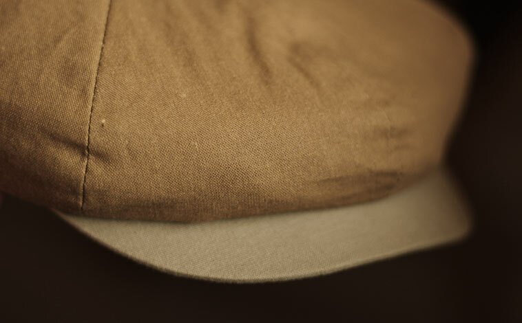 Dettagli Cappellino Gatsby coton marrone - image 4